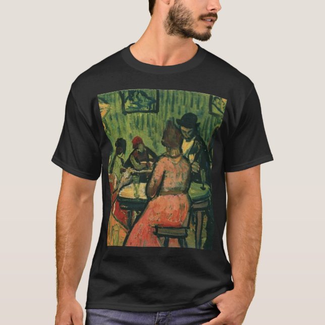 Van Gogh bordellen Tee Shirt (Framsida)