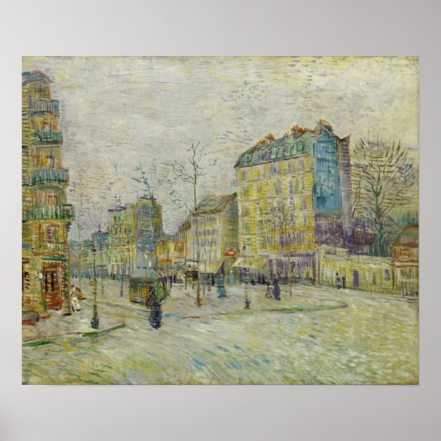 Van Gogh - Boulevard De Clichy Poster (Framsidan)