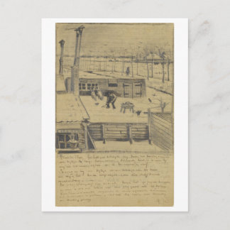 Van Gogh Brev Sketch 330 Vykort
