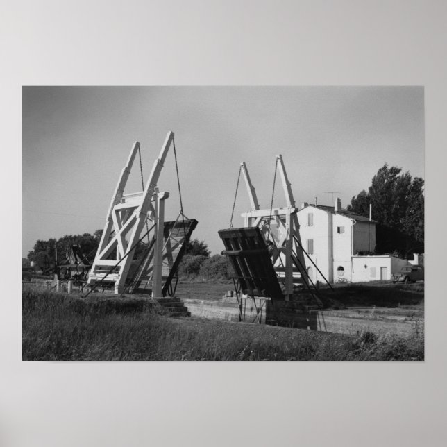 Van Gogh Bridge, Arles, 1850-1960 Poster (Framsidan)