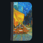 Van Gogh Café Terrace i natt Galaxy S4 Plånbok<br><div class="desc">Samsung Galaxy Wallet Case med Vincent van Goghs oljemålning Café Terrace på natten (1888). Gult stjärnor målar den blå natten himlar ovanför en utomhuscafé i Frankrike. En fantastisk gåva till fläkt av postimperialism och nederländsk konst.</div>