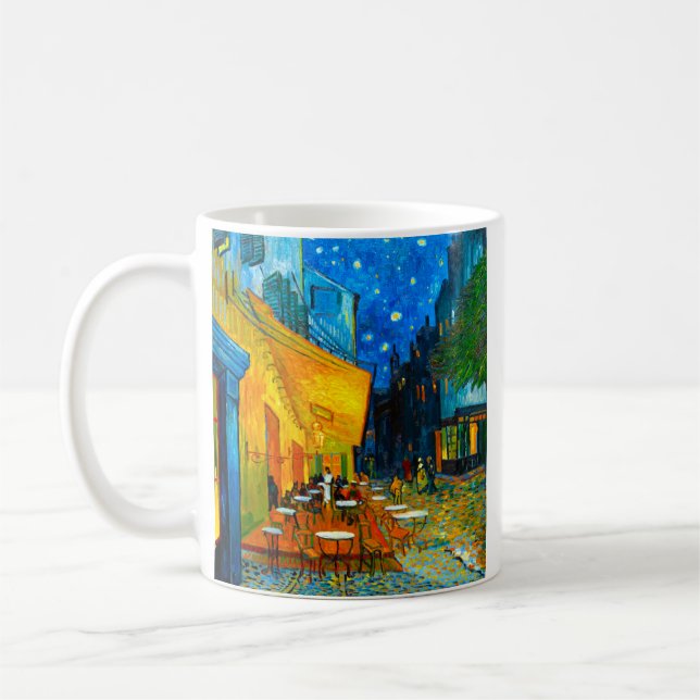 Van Gogh Café Terrace i natt Kaffemugg (Vänster)
