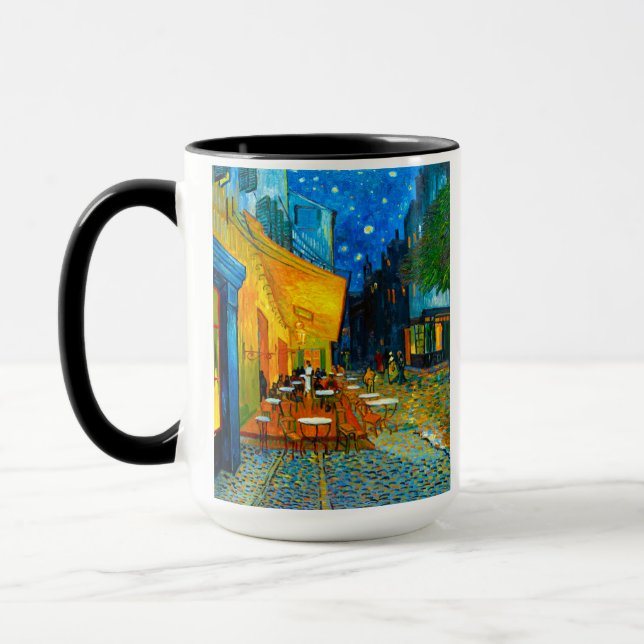 Van Gogh Café Terrace i natt Mugg (Vänster)