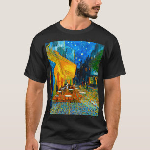 Van Gogh Café Terrace i natt T Shirt