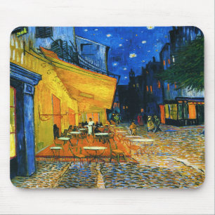 Van Gogh Café Terrace Mouse Pad Musmatta