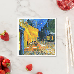 Van Gogh - Cafe Terrace, Napkins Pappersservett