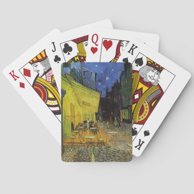 Van Gogh, Cafe Terrace på natten Spel Kort (Baksidan)