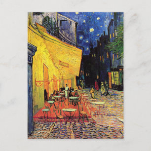 Van Gogh Cafe Terrace på natten Vykort