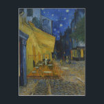 Van Gogh Cafe Terrace på natten Vykort<br><div class="desc">Cafe Terrace på natten av Vincent Van Gogh.</div>