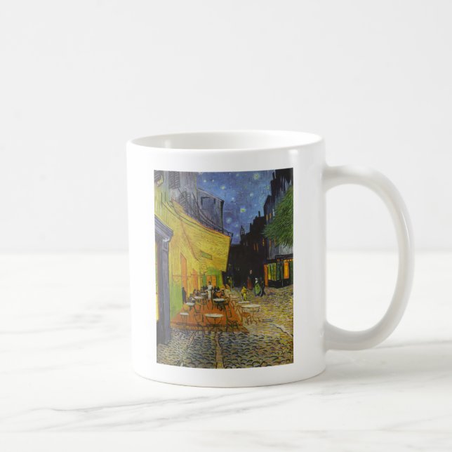 Van Gogh Cafe Terrace Post-Impressionist Kaffemugg (Höger)