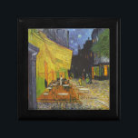 Van Gogh Cafe Terrace Post-Impressionist Minnesask<br><div class="desc">Post-Impressionist Painter Artist Vincent Van Goghs Underbara konstverk och målningar - Cafe Terrace på natten</div>