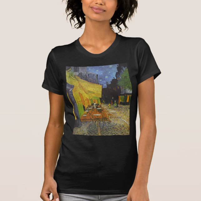 Van Gogh Cafe Terrace Post-Impressionist Tee (Framsida)