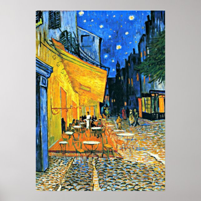 Van Gogh - Cafe Terrace Poster (Framsidan)