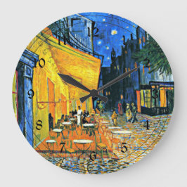 Van Gogh: Cafe Terrace Stor Klocka