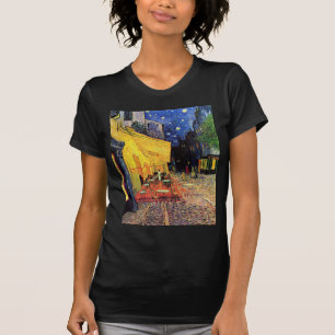 Van Gogh Cafeterrass på natten T-shirt