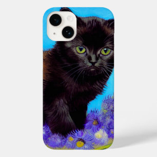 Van Gogh Cat och Flowers