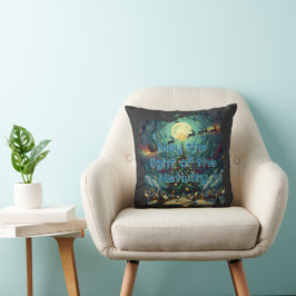 Van Gogh Christmas Starry Night Throw Pillow Kudde