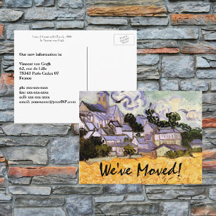 Van Gogh Church vid Auvers, Byte av Adress Meddelande Vykort