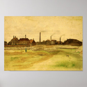 Van Gogh - Coalmine i Borinage Poster