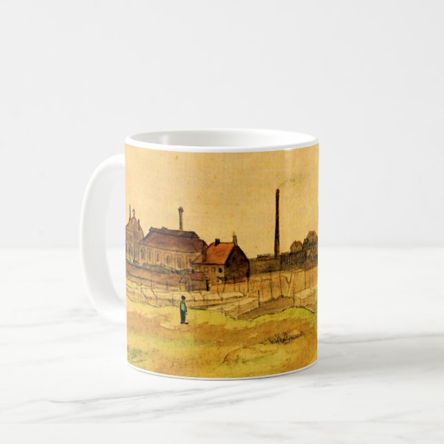 Van Gogh - Coalmine in the Borinage, Kaffemugg (Framsida vänster)