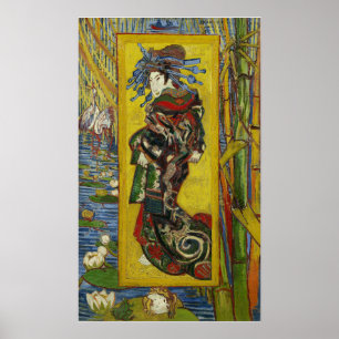 Van Gogh - Courtesan (efter Eisen) Poster