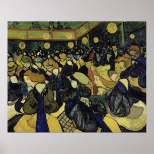 Van Gogh - Danshallen i Arles Poster