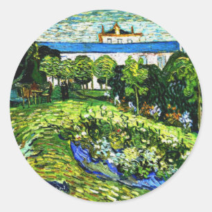 Van Gogh - Daubigny's Garden, berömdens målning Runt Klistermärke