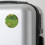 Van Gogh - Daubigny's Garden, Magnet<br><div class="desc">Daubigny's Garden,  famous painting by Vincent van Gogh.</div>