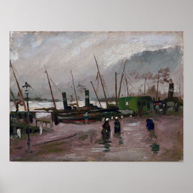 Van Gogh De Ruijterkade i Amsterdam Poster (Framsidan)