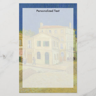 Van Gogh det gula huset 1888 Brevpapper