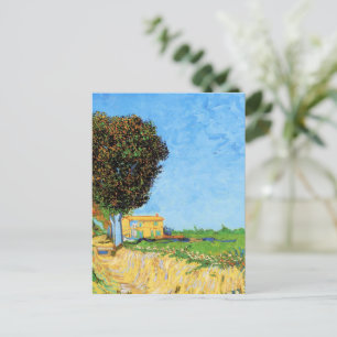 Van Gogh - En allé nära Arles, Vykort