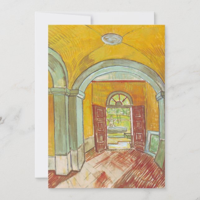 Van Gogh Entrance Hall of Saint Paul Hospital (Framsida)