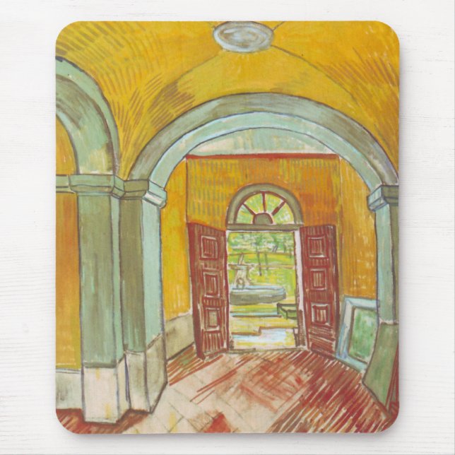 Van Gogh Entrance Hall of Saint Paul Hospital Musmatta (Framsidan)