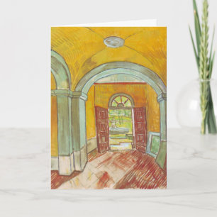 Van Gogh Entréhallen på Saint Paul Hospital Kort