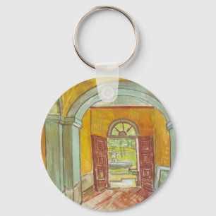Van Gogh Entréhallen på Saint Paul Hospital Nyckelring