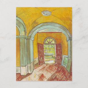 Van Gogh Entréhallen på Saint Paul Hospital Vykort