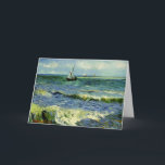Van Gogh - Ett fiskefartyg till havs Kort<br><div class="desc">Vincent van Goghs berömd målning,  ett fiskebåtar till havs.</div>