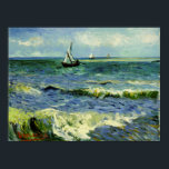 Van Gogh - Ett fiskefartyg till havs Poster<br><div class="desc">Vincent van Gogh-målning,  A Fishing Boat Sea</div>