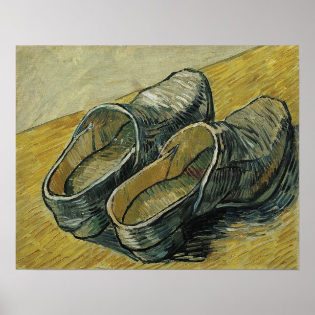 Van Gogh - Ett par läderklossar Poster (Framsidan)