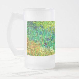 Van Gogh Fält med Irises Near Arles Frostat Ölglas