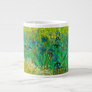 Van Gogh Fält med Irises Near Arles Jumbo Mugg