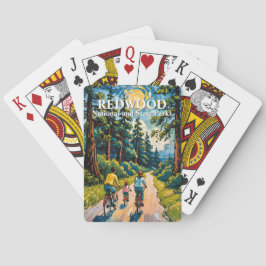 Van Gogh Family Bike Ride Redwood National Park Casinokort