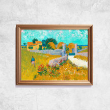 Van Gogh Farmhouse in Provence Old Art