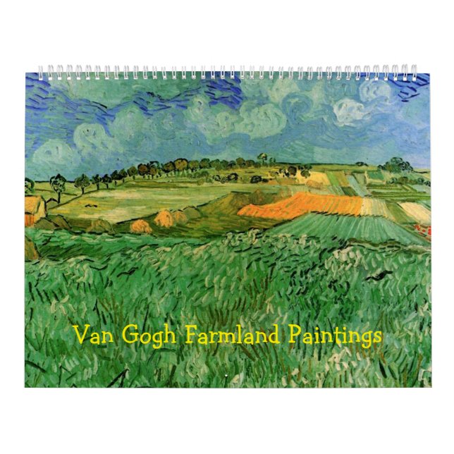 Van Gogh Farmland Fine Art Calendar Kalender (Omslag)