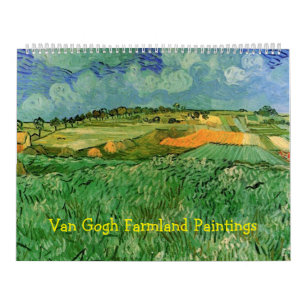 Van Gogh Farmland Fine Art Calendar Kalender