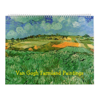 Van Gogh Farmland Fine Art Calendar Kalender