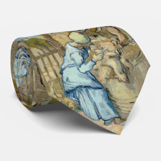 Van Gogh fårShearer efter Millet Slips