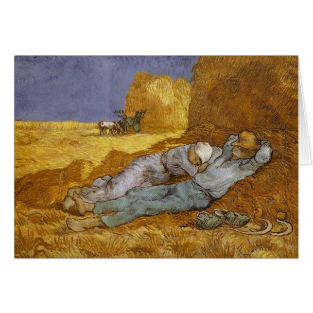 Van Gogh Fine Art Hälsningskort (Framsidan Horizontal)