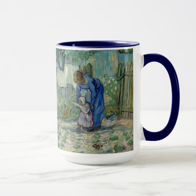 Van Gogh "First Steps" Painting Mug Mugg (Höger)