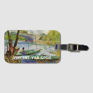 Van Gogh fiskar på våren, Pont de Clichy Bagagebricka